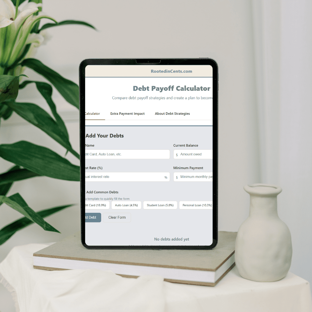 debt payoff Calculator