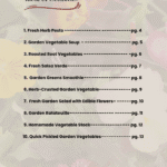 a screenshot of the fresh from the backyard pdf