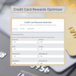 a screenshot of the credit card rewards optimizer