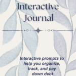 debt payoff interactive journal