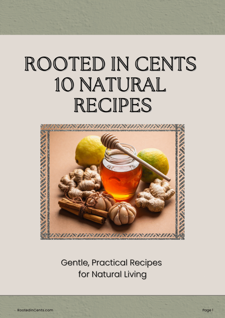Rooted in Cents, 10 natural recipes