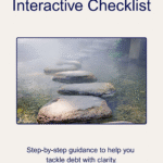 debt payoff interactive checklist