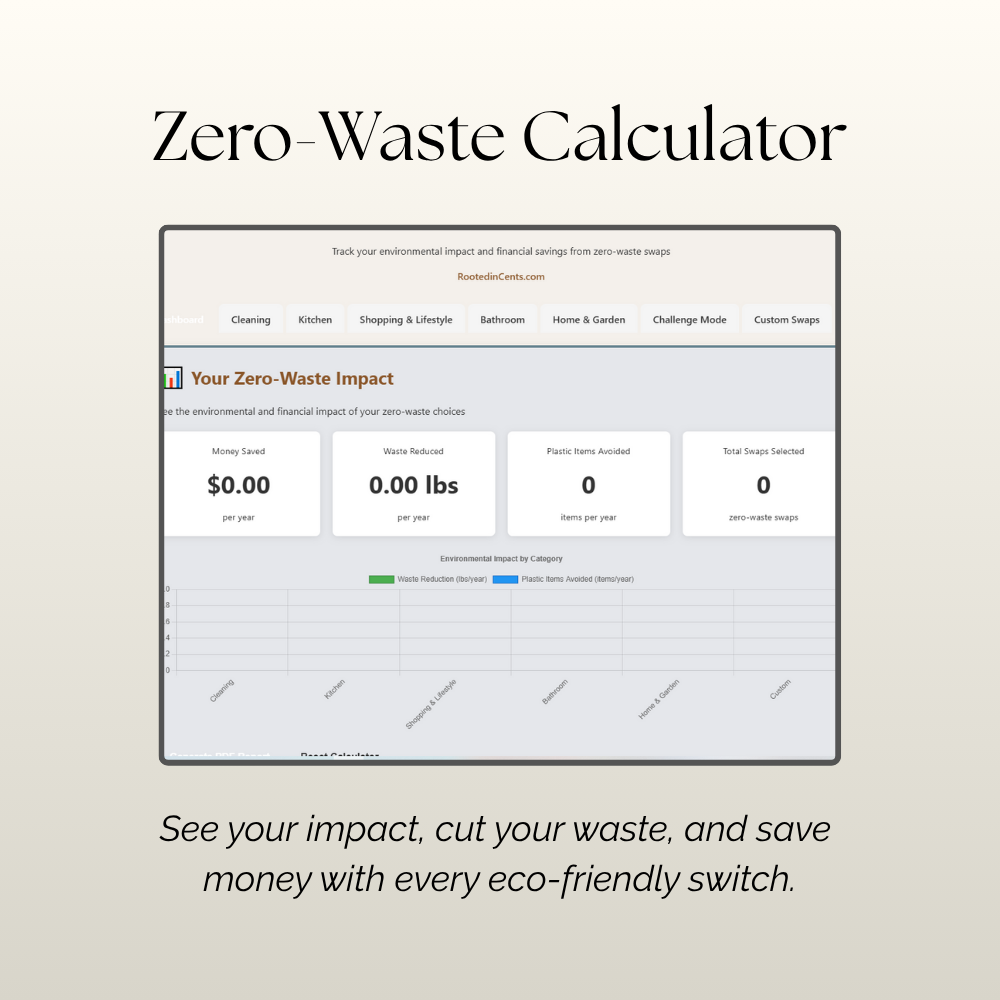 zero-waste calculator