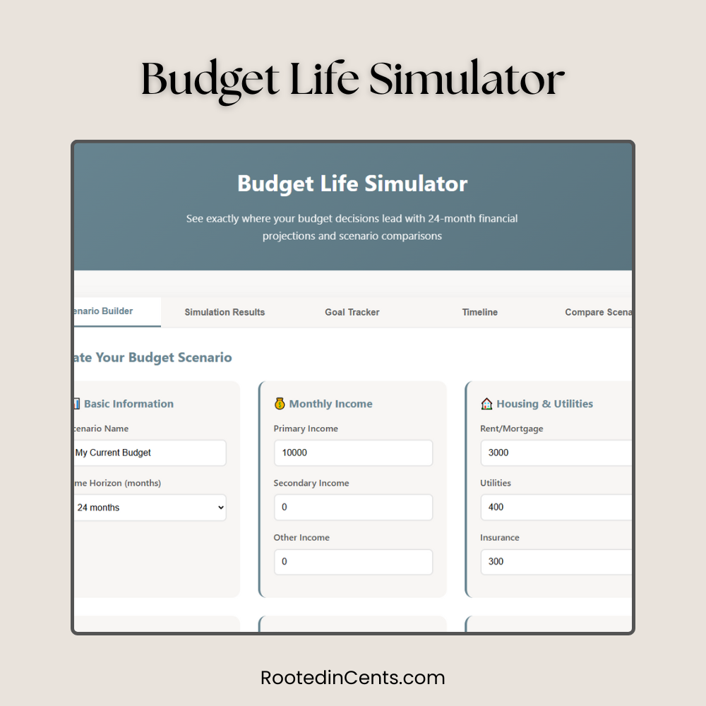 budget life simulator 2